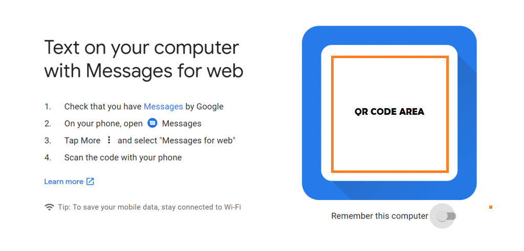 messages for web 