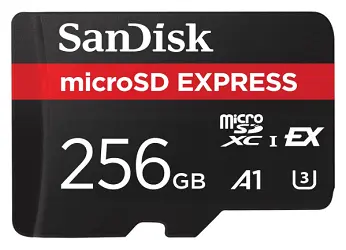 SanDisk microSD Express 256GB