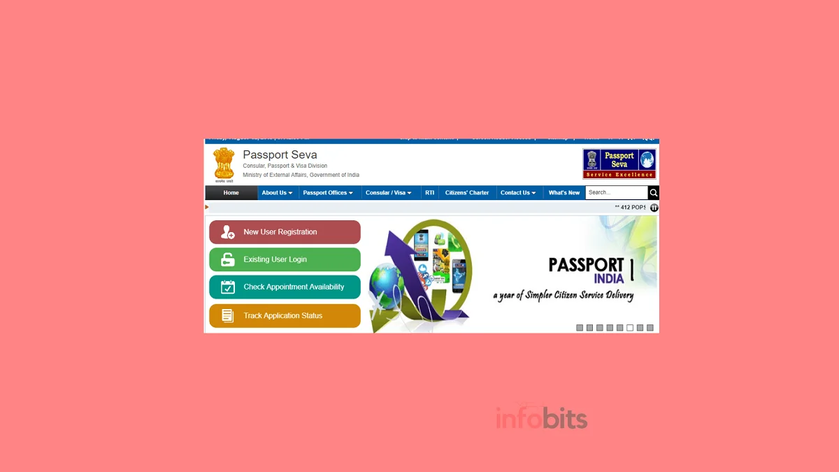 online passport application