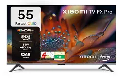 Xiaomi 138 cm (55 inch) FX Pro QLED Ultra HD 4K Smart Fire TV