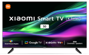 Xiaomi 50 inches X 4K Dolby Vision Series Smart Google TV