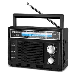 PRUNUS J-136 Portable AM/FM Radio