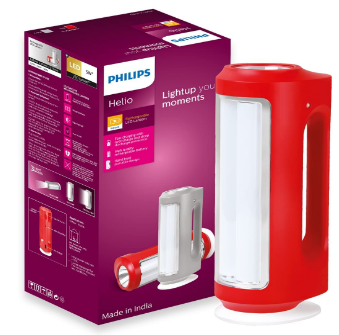 PHILIPS 5W Helio Rechargeable LED Emergency Light/Lantern 