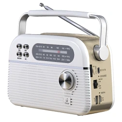 iGear Trinity Solar-Powered 3-Band Radio