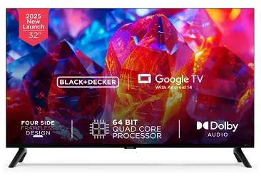 BLACK+DECKER 80 cm (32 inches) A1 Series HD Ready LED Smart Google TV