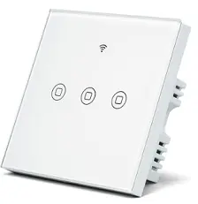 Tata Power EZ Home Wifi Smart Touch Panel Switch, 3 Channel,