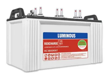 Luminous Red Charge RC 18000 ST 150AH Short Tubular Plate Inverter Battery