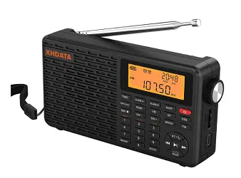 XHDATA D-109 AM/FM/SW/LW Portable Radio