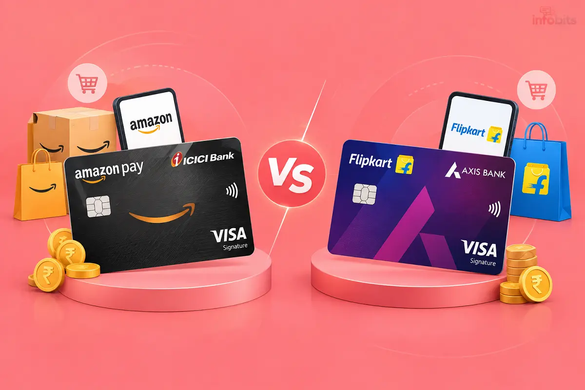 Amazon Pay ICICI vs Flipkart Axis Bank Credit Card
