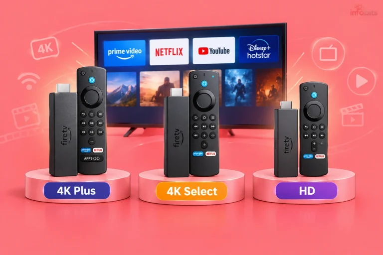 Fire TV Stick 4K Plus vs 4K Select vs HD