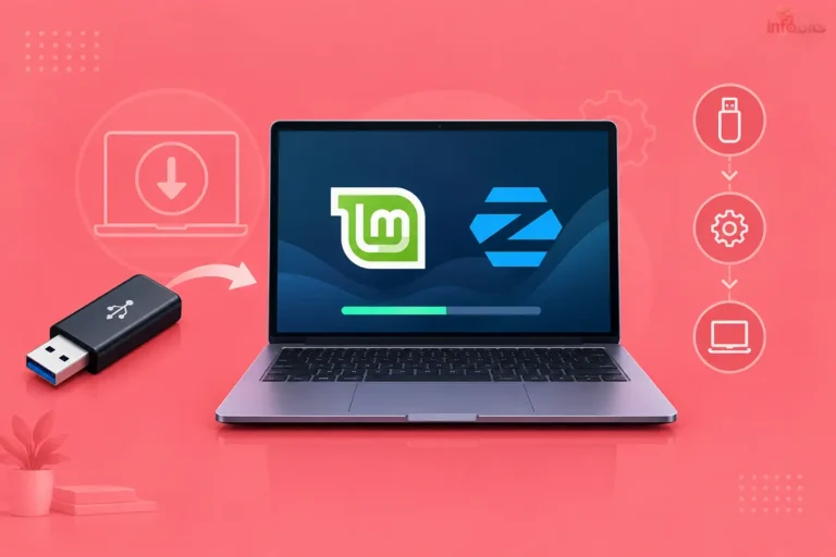 Install Linux Mint or Zorin OS From a USB Drive